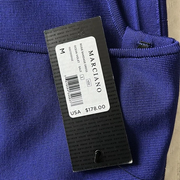 Rosie Bandage dress. NWT size M. Ocean Violet color. - Picture 3 of 6